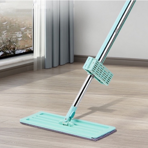 Alat Pel Lantai Flat Mop Pel Tarik / Ultra Mop Pembersih lantai / Pel Pembersih