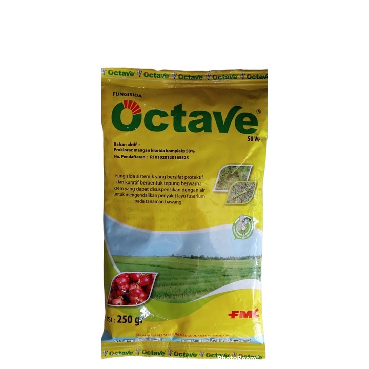 octave 50wp 250 gram fungisida moler pada bawang merah exp mei 2024