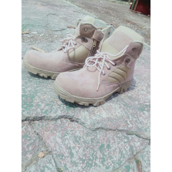 SEPATU PDL SAFETY UJUNG BESI PENDEK 6 INCHI SEPATU PDL PRIA SEPATU PDL TERLARIS