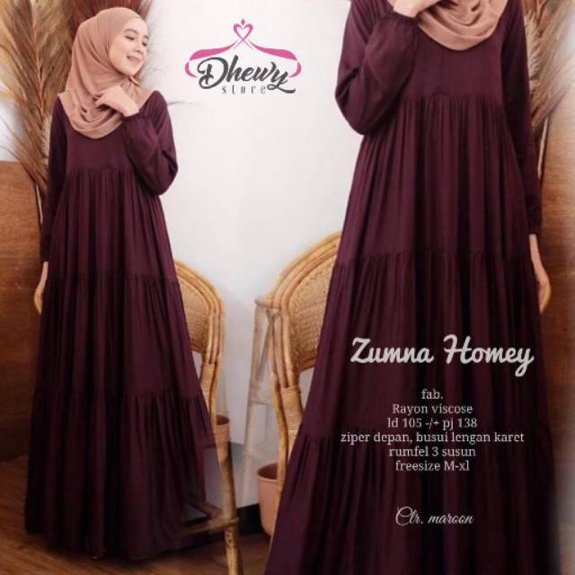 GAMIS POLOS // ZUMNA HOMEY // MAT RAYON VISCOSE
