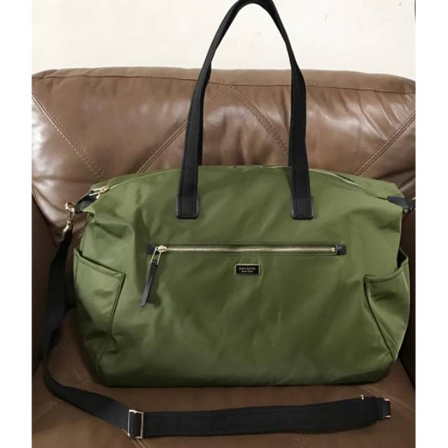 Tas Kate Spade Authentic Original / Weekender Dawn Warna Sapling (Hijau Lumut)