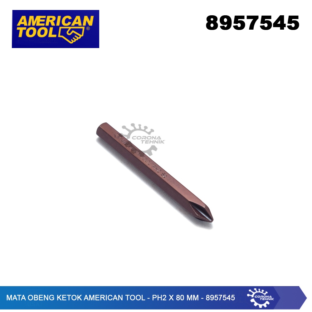 American Tool - Mata Obeng Ketok - PH2 x 80 mm - 8957545