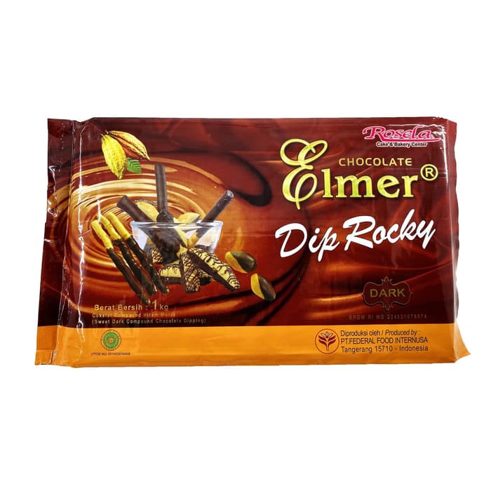 

Elmer Dip Rocky Chocolate Compound 1 Kg
