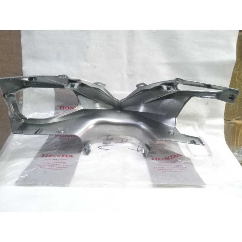 Batok depan atas front handle beat injeksi fi led 2020 silver abu abu doff dop original