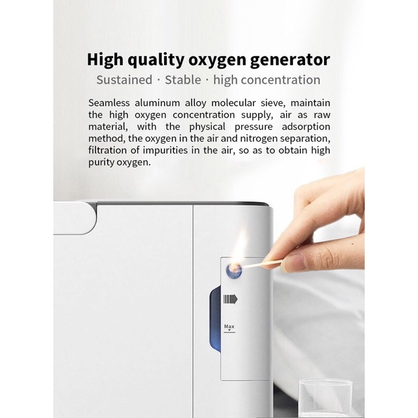 Oksigen AMONOY 7L Oxygen Concentrator with Atomization