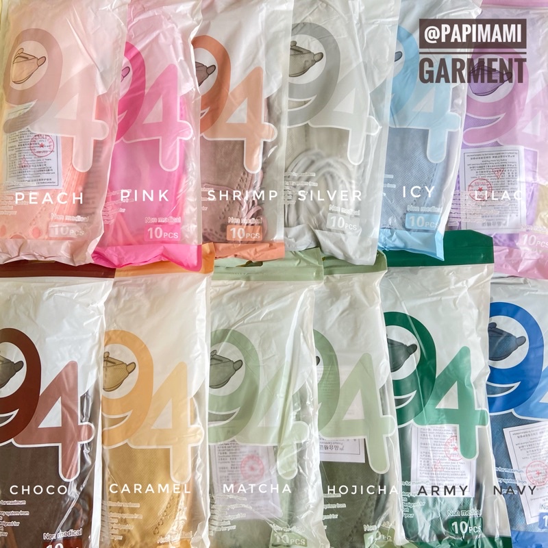 Masker KF94 Edisi Pastel