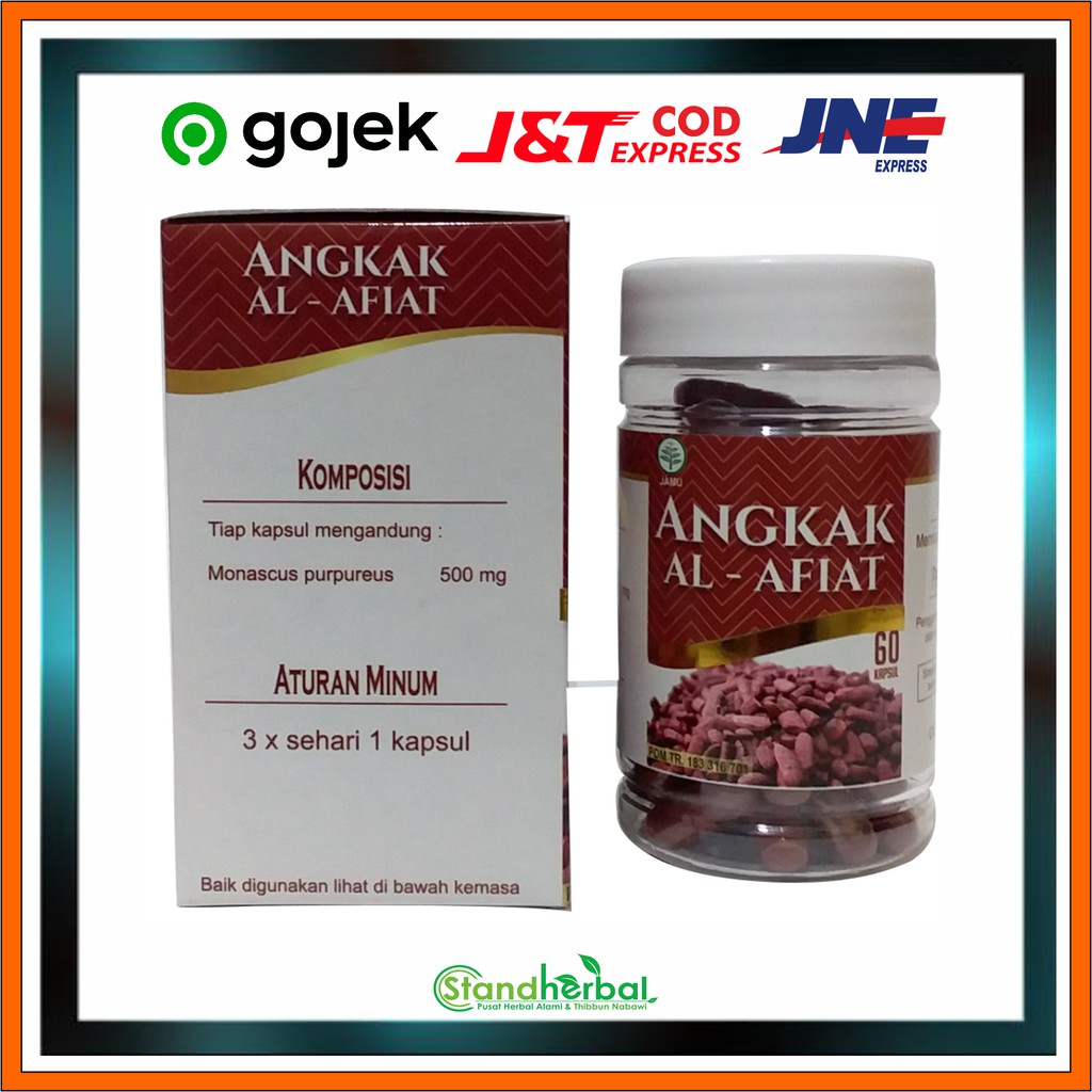 

herbal kapsul angkak penambah Trombosit