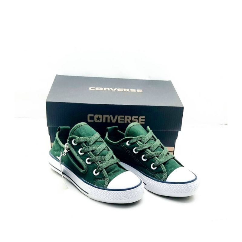 SEPATU KIDS UNISEX CONVERSE ALL STAR CHUCK TAILOR HIJAU BOTOL