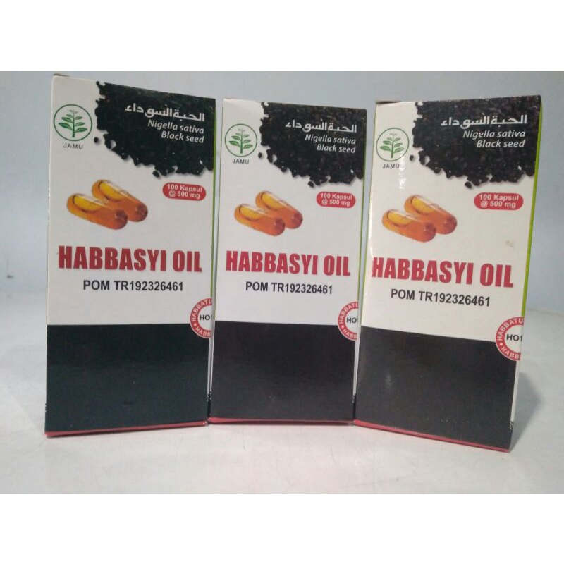 Habbasyi oil 100 kapsul