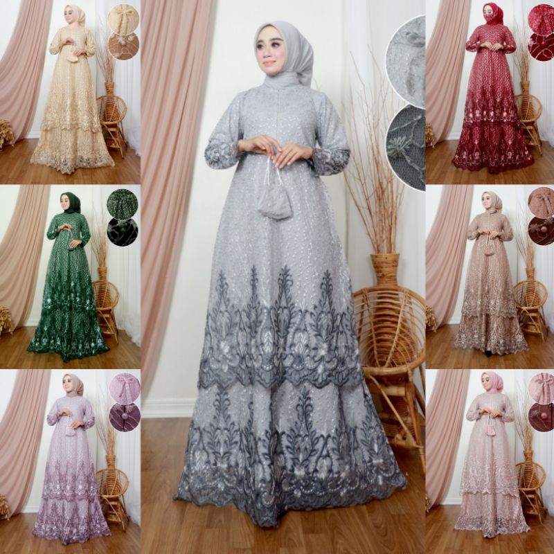 KEBAYA ORIGINAL//KEBAYA MODERN//GAMIS TINGKAT KARTIKA//Kode DJ