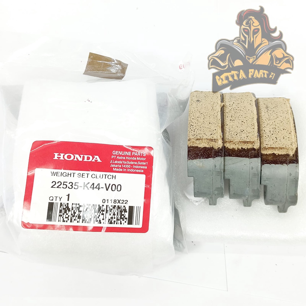 KAMPAS GANDA CVT HONDA K44 KUALITAS ASLI ORIGINAL HONDA AHM PRESISI TIDAK SELIP TIDAK GLEDEK TIDAK GAMPANG TERKELUPAS KUALITAS BAHAN NO.1 DAN DIJAMIN AWET Beat esp , beat fi new , beat street , scoopy esp ORI ASLI