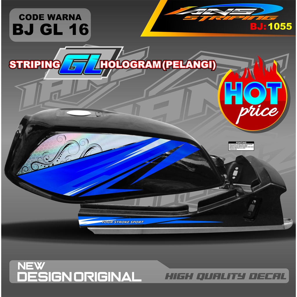 CUSTOM STRIPING GL HOLOGRAM / STRIPING GL MAX VARIASI HOLOGRAM / STRIPING GL PRO HOLOGRAM