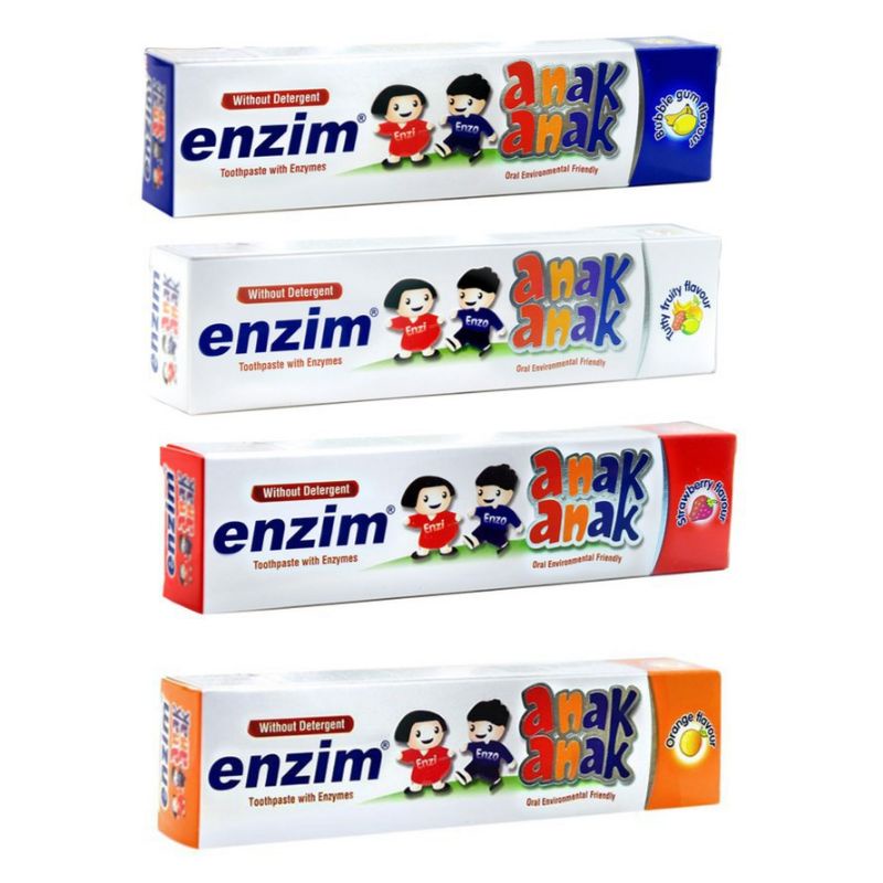 enzim pasta gigi anak