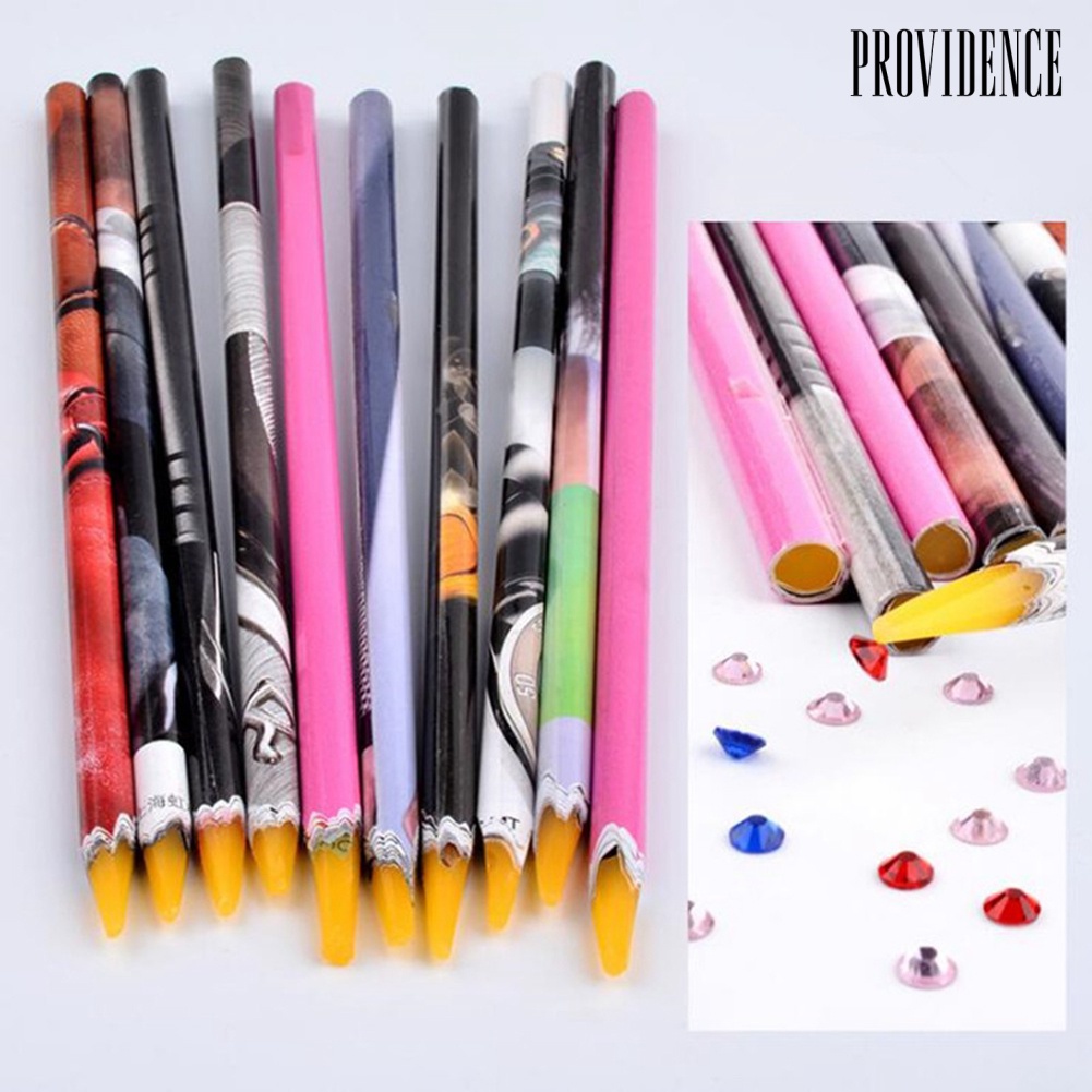 Providence Crayon Wax Dotting Pen Pencil Rhinestones Picker DIY Salon Manicure Art Tool