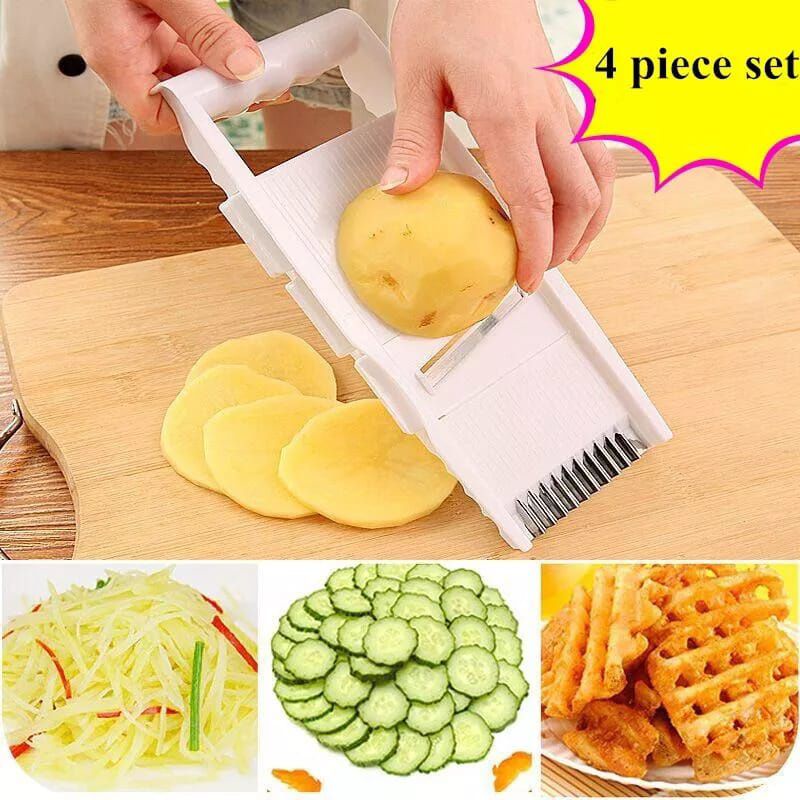 Parutan Sayur Dan Buah 4 in 1 Serbaguna / Parutan Sayur / Alat Parut Sayuran