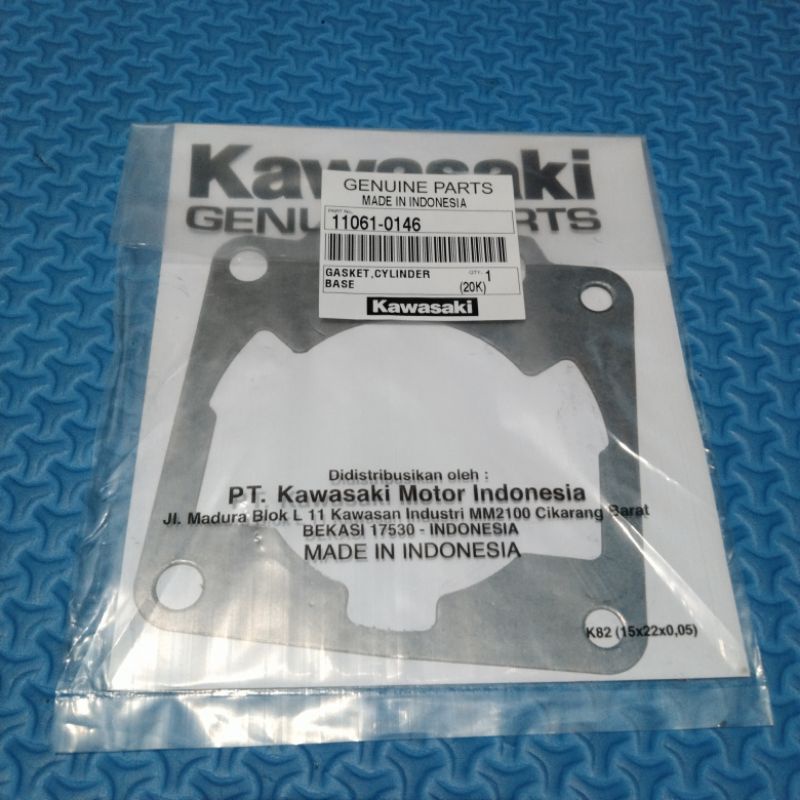 Paking blok block bawah ninja r rr original Kawasaki 11061-0146