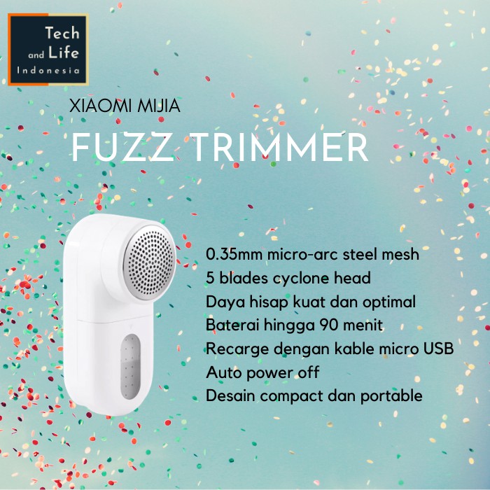 Mijia Fuzz Trimmer Compact Portable Rechargeable Lint Remover