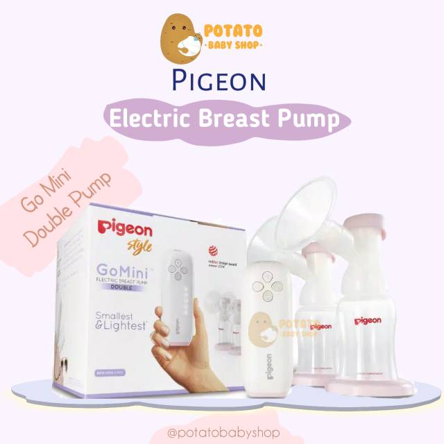 Pigeon - Go Mini Electric Double Breast Pump / pompa asi