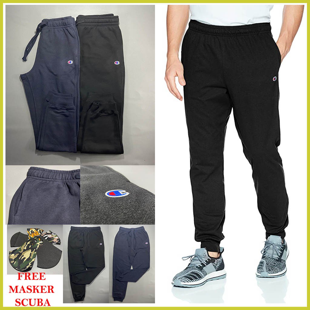 Jogger Sweatpant Champion Original – Celana Joger Branded CH Celana Training celana santai