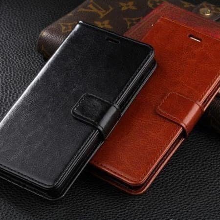 OPPO RENO 6 CASE DOMPET KULIT WALLET PREMIUM LEATHER