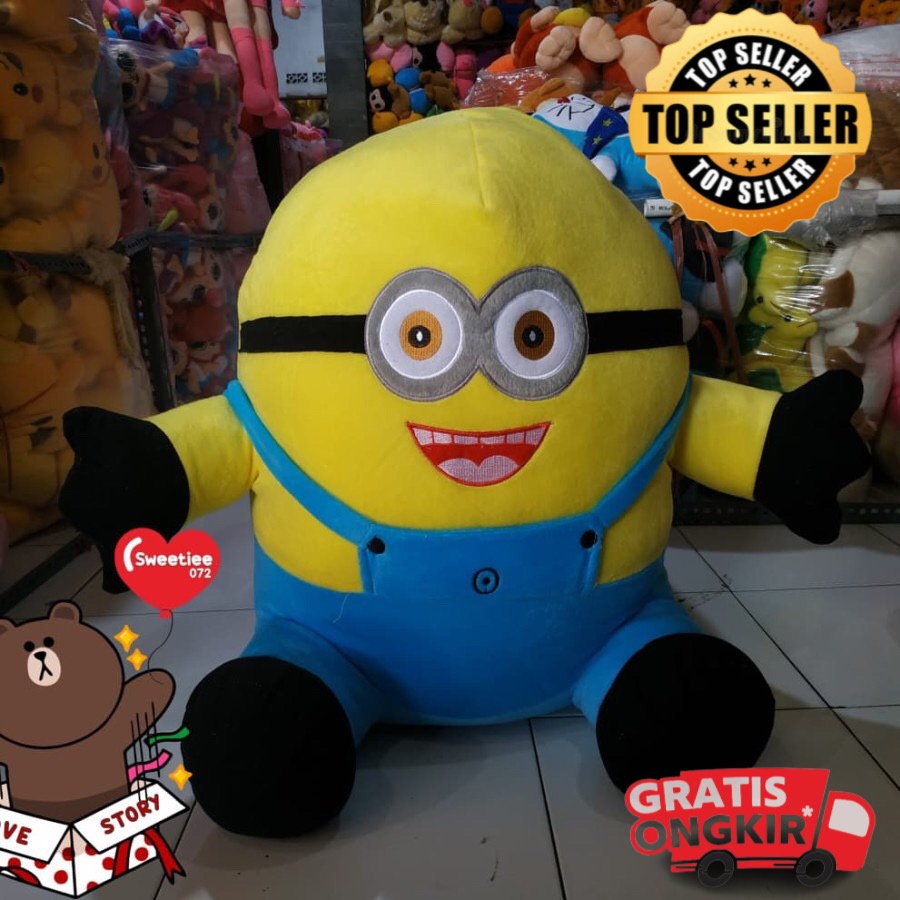 Boneka Minion/ Boneka Minions/ Boneka Minion Super Jumbo 1meter SNI Cod