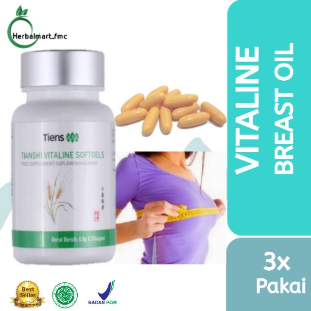 VITALINE BREAST OIL / Masker PAYUDARA terbaik