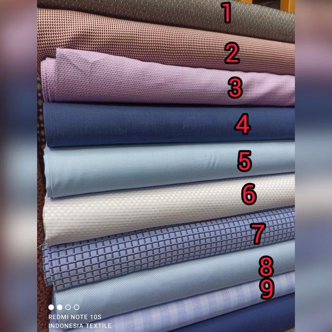 katun kotak italy/katun yarndyed/bahan kmeja/bahan baju koko/kain/10