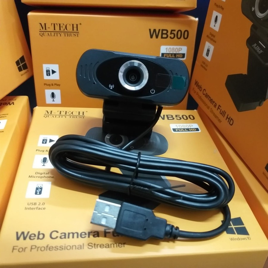 Webcam M-TECH  1080HD WB 500  WEBCAM  CAMERA PC