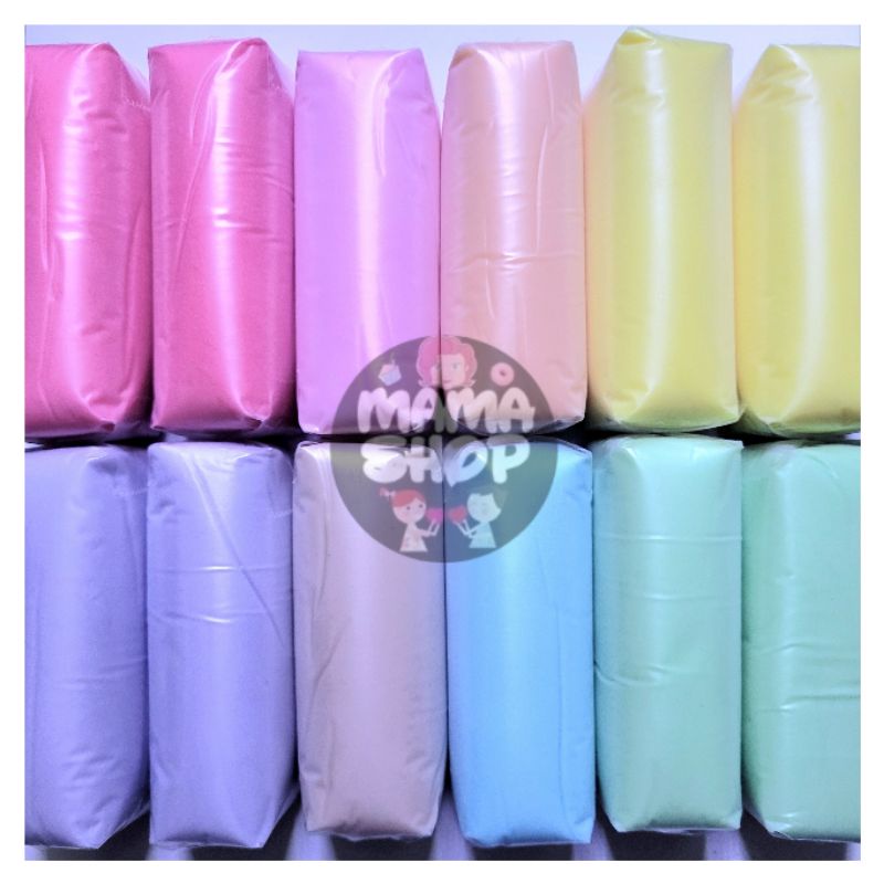 Fondant Fondx Warna Pastel Soft Colour 500 gr Icing Sugar Gula Dekorasi Kue Ultah Birthday Cake Fondan
