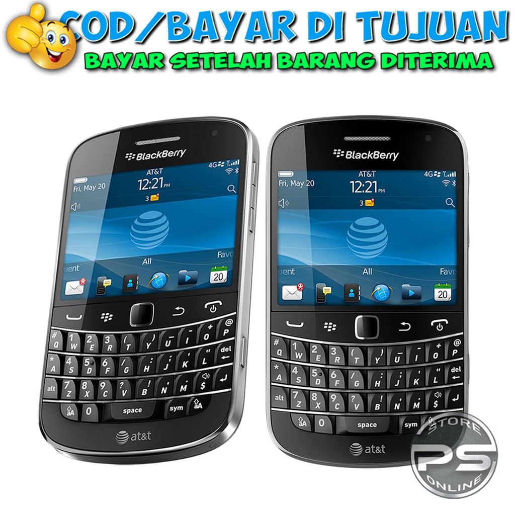 HP Blackberry 9900 DAKOTA - BB Jadul - BB  Layar Sentuh