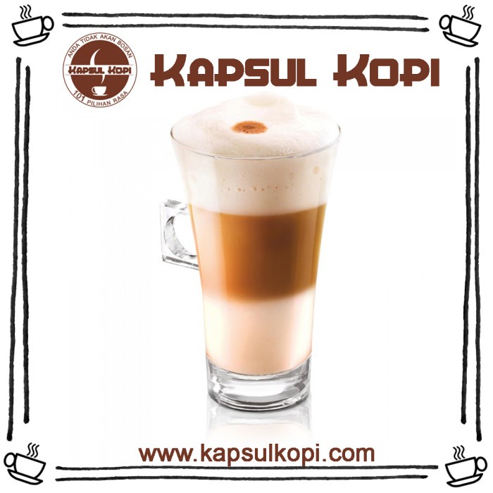 

Kopi - Paling Murah! Latte Macchiato Kapsul Kopi Nescafe Dolce Gusto Capsule