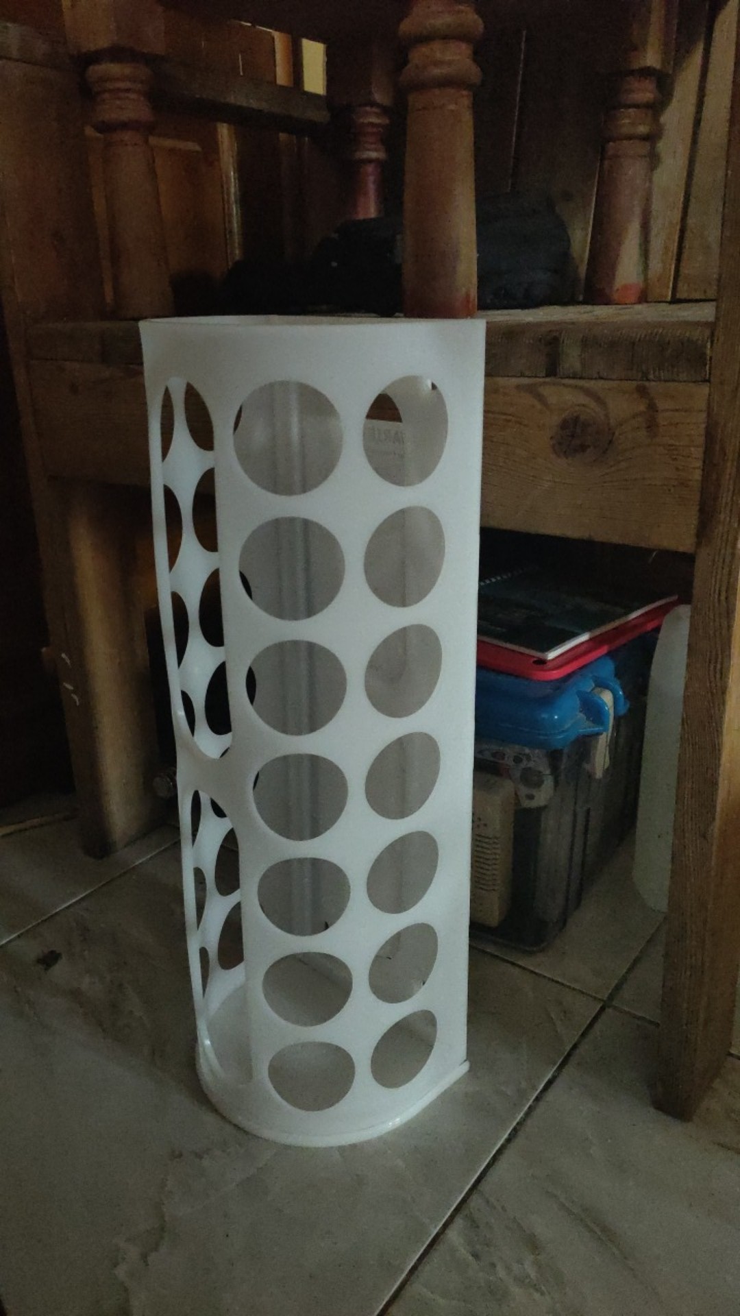 Tempat Kantong Plastik, Putih Vrr