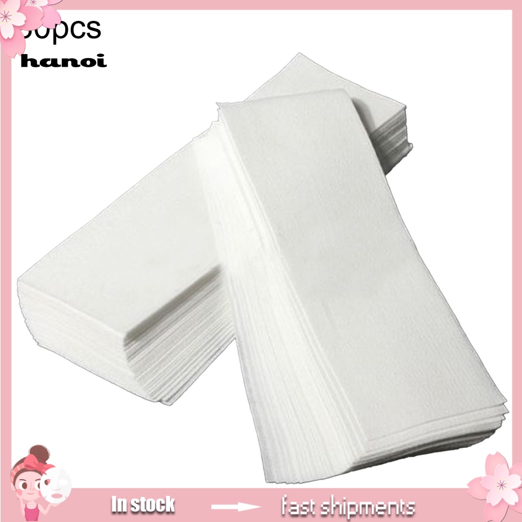 80pcs Kertas Strip Waxing Non Woven Untuk Menghilangkan Rambut