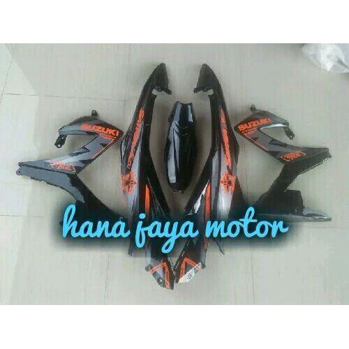 Cover Bodi Satria Fu Ferclif Full Set Body Set Fu Tahun 2014-2016