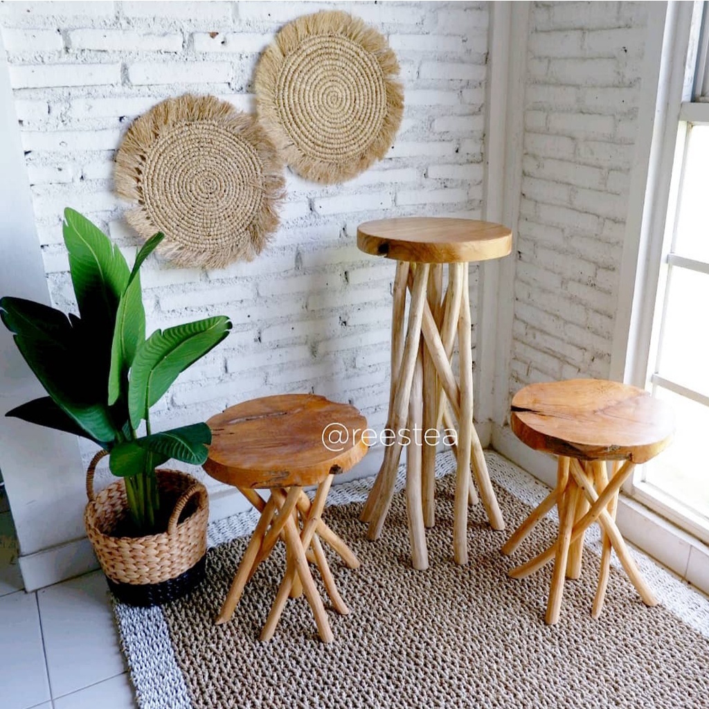 Meja Jati Akar Tinggi/ Meja Akar/ Meja Jati/Meja Hias