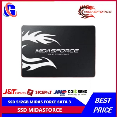 SSD 512GB MIDAS FORCE SATA 3 6GB/s SUPER LIGHTNING