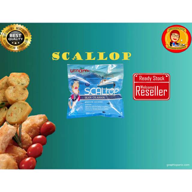 

Scalop bernardi 500 gr