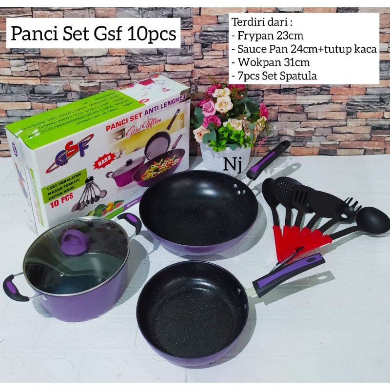 Panci Set GSF 30pcs