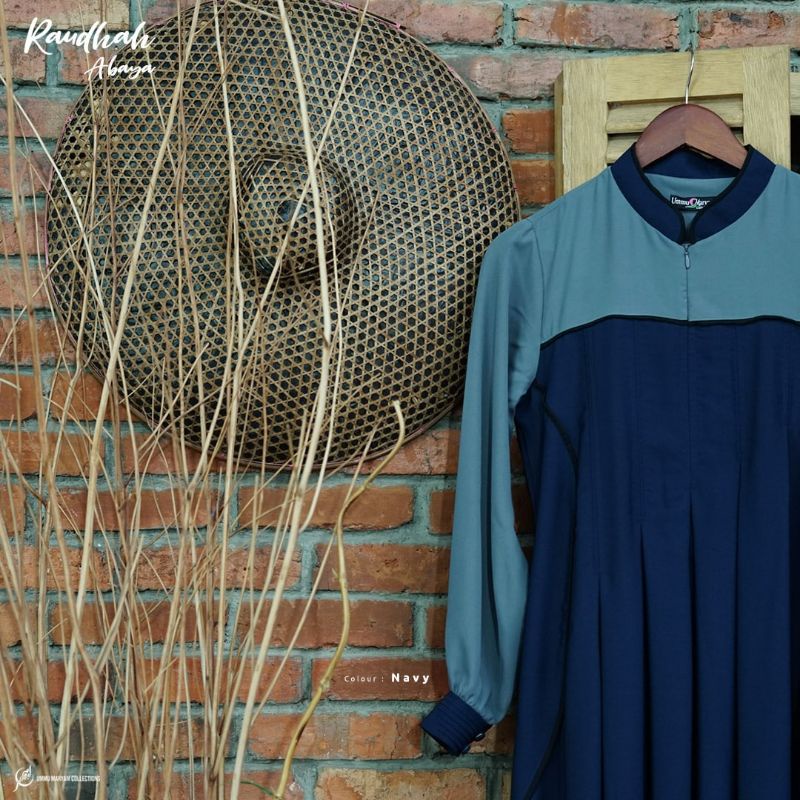 Raudhah abaya set syar'i khimar jumbo ummu Maryam collections
