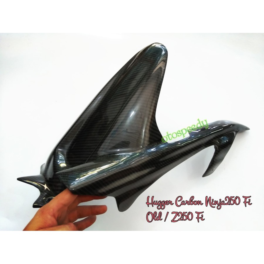 Hugger Carbon Ninja 250 Fi Z250 Fi Spakbor Kolong Carbon Ninja 250 Fi