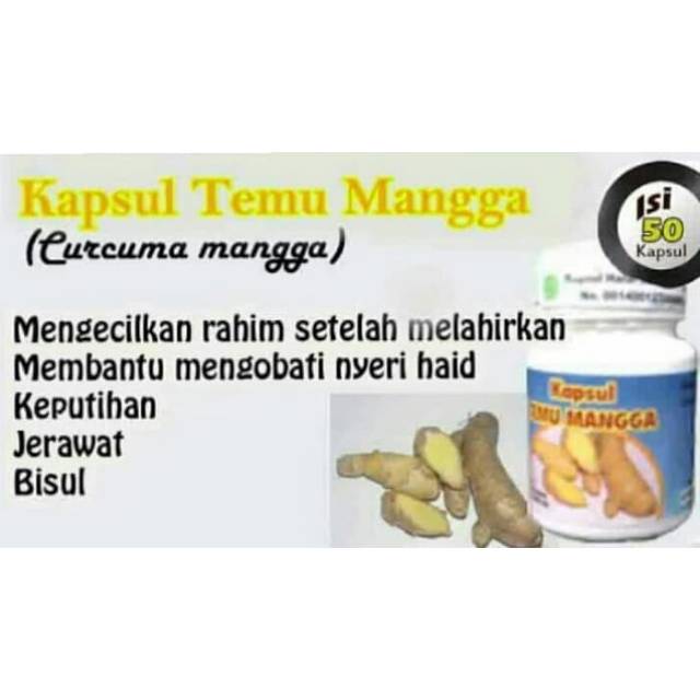 

Kapsul temu mangga