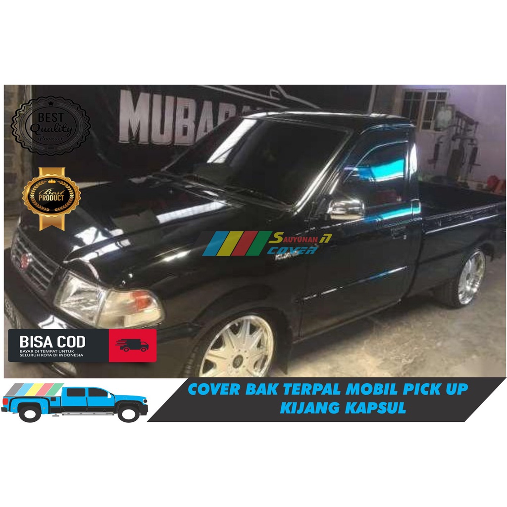 Cover bak terpal tutup mobil pick up kijang kapsul