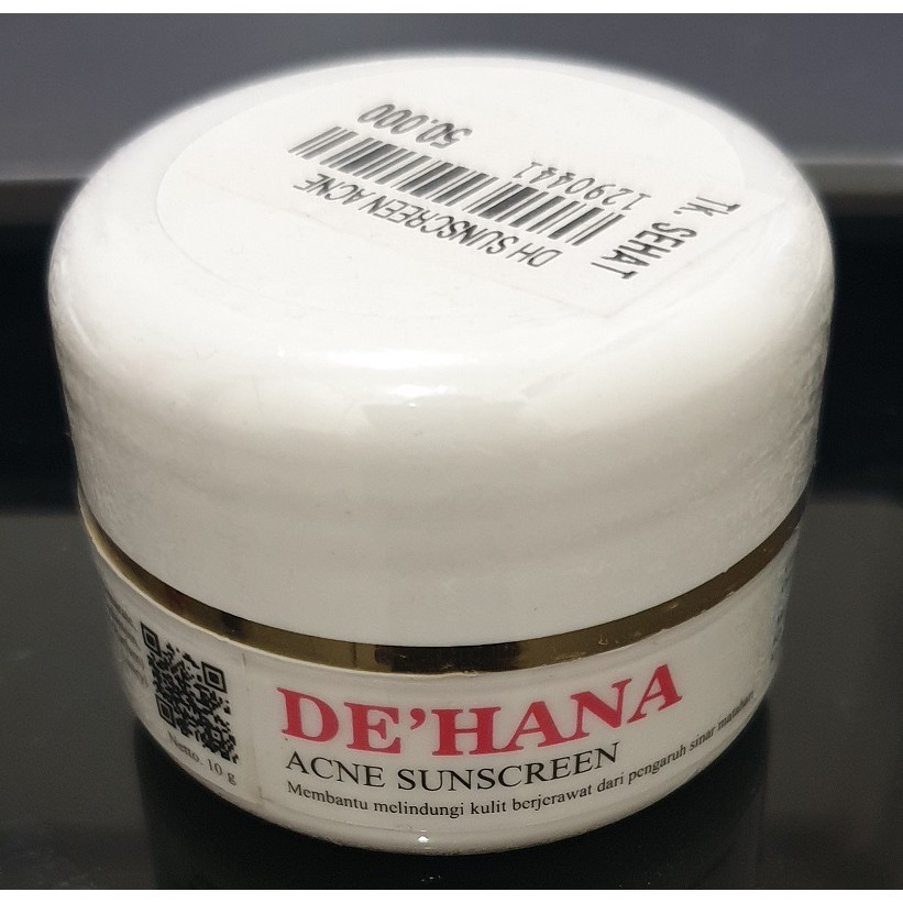 De Hana Acne Sunscreen 10gr