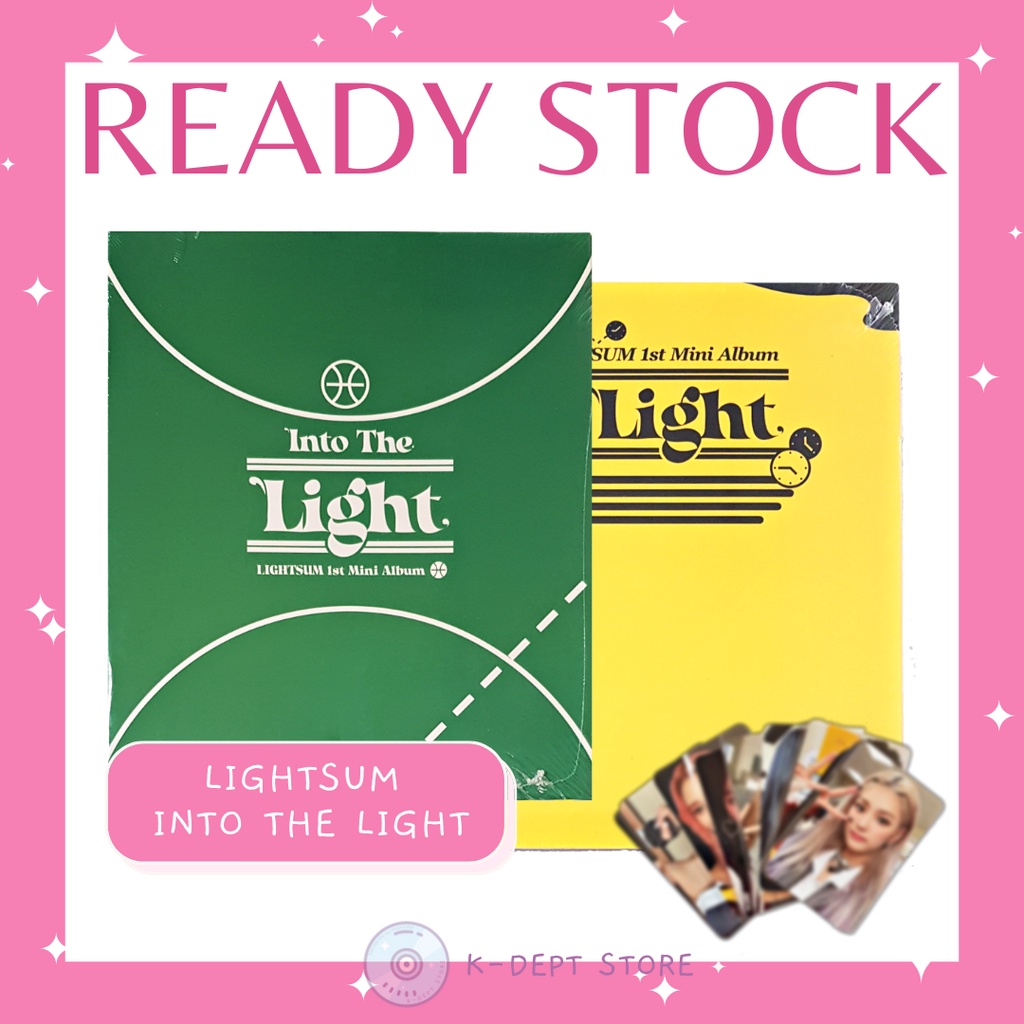 LIGHTSUM INTO THE LIGHT 1st MINI ALBUM