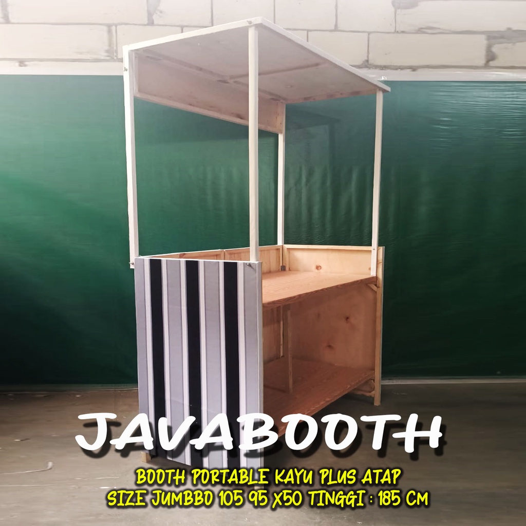 Booth Portable Kayu Jumbo Standar