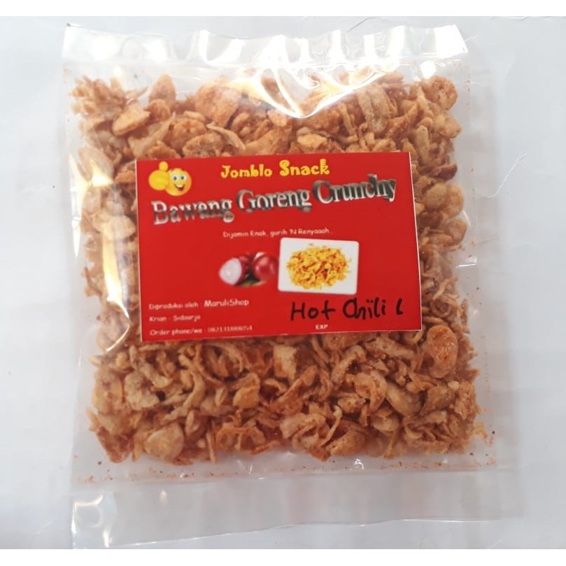 

Bawang Goreng Crunchy "Hot Chili
