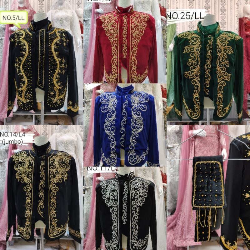 SALE BESKAP BELUDRU MEWAH!//BAJU PENGANTIN PRIA | BESKAP MEWAH SOLO/JAWA | COUPLE GAUN BLUDRU