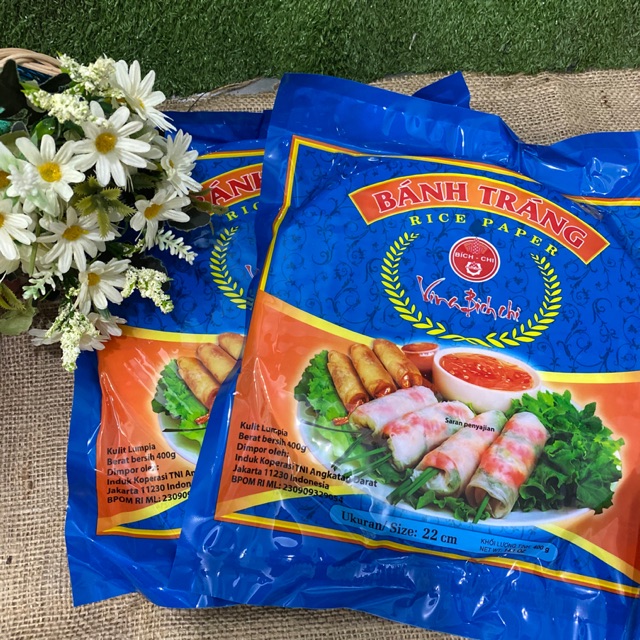 Bich Chi Banh Trang Rice Paper 400gr 22cm