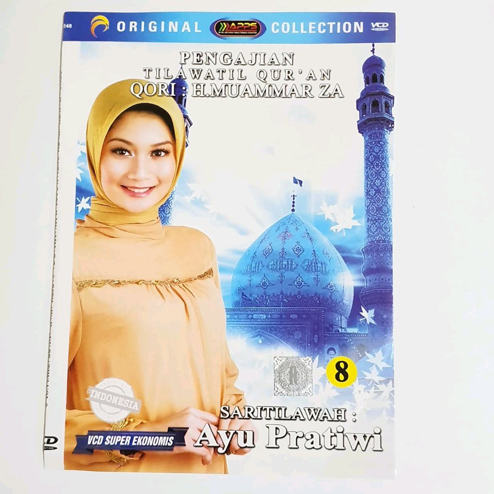 VCD original Pengajian Tilawatil Quran 8  Qori H Muammar ZA  Saritilawah Ayu Pratiwi