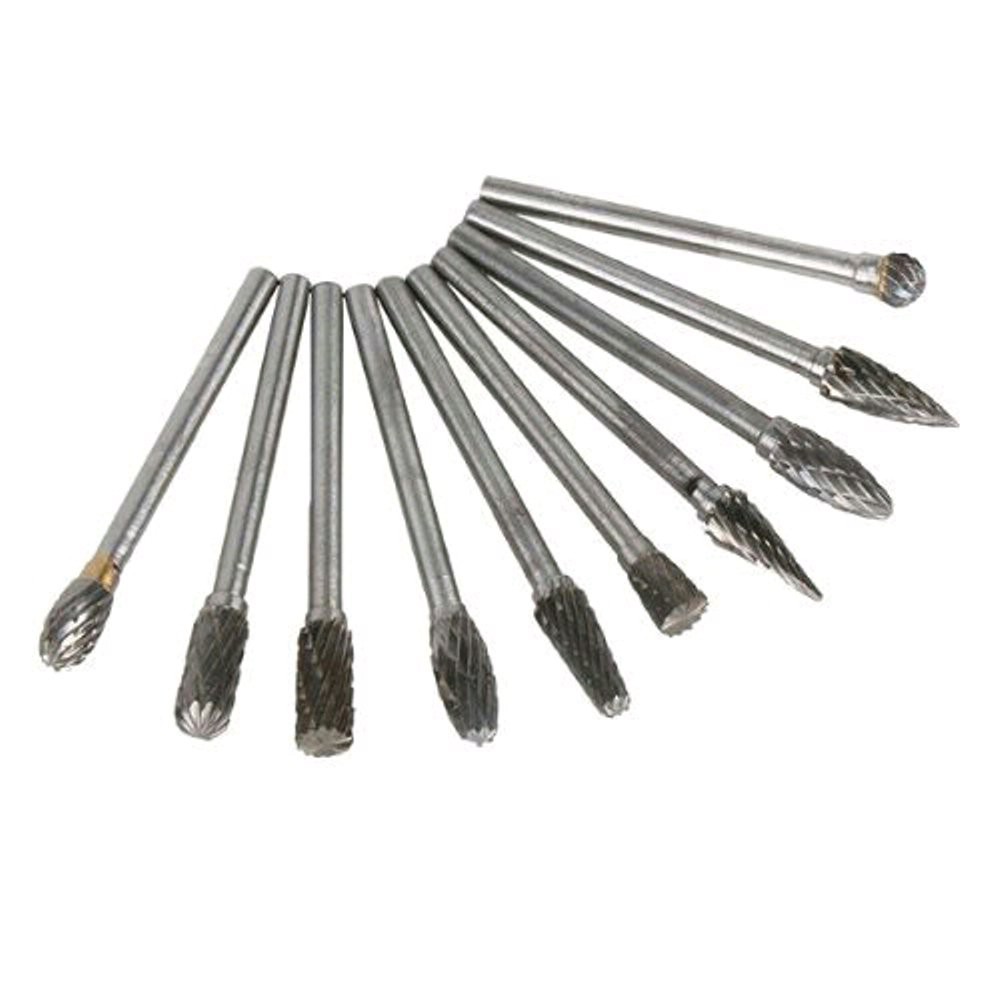 Mata Bor Tuner mini Grinder buat Besi Set Shank 3mm Tungsten Carbide